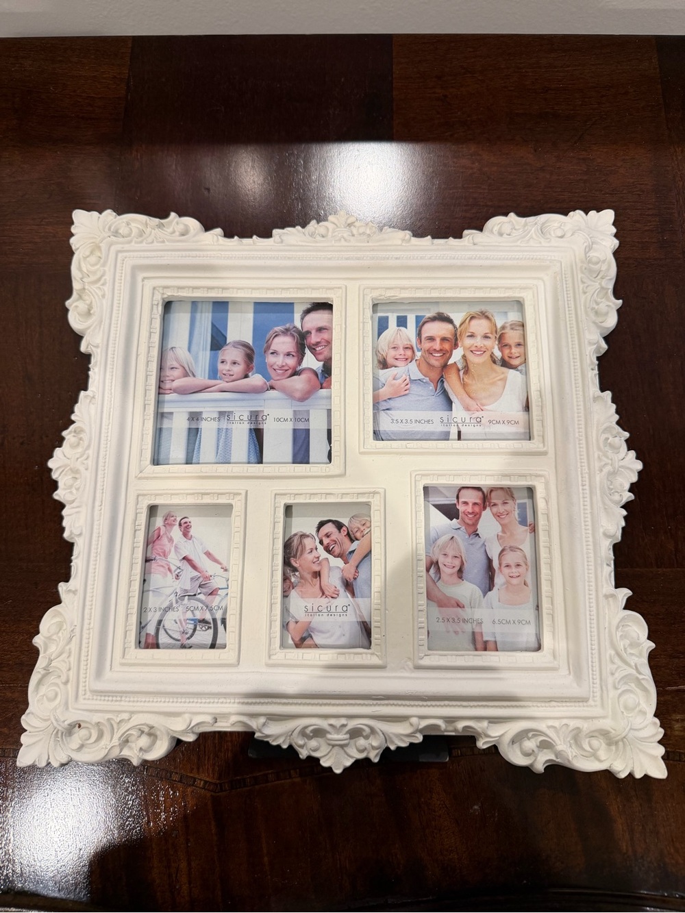 White picture frame